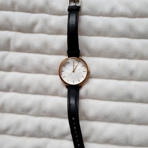 Fossil Leather Strap Watch